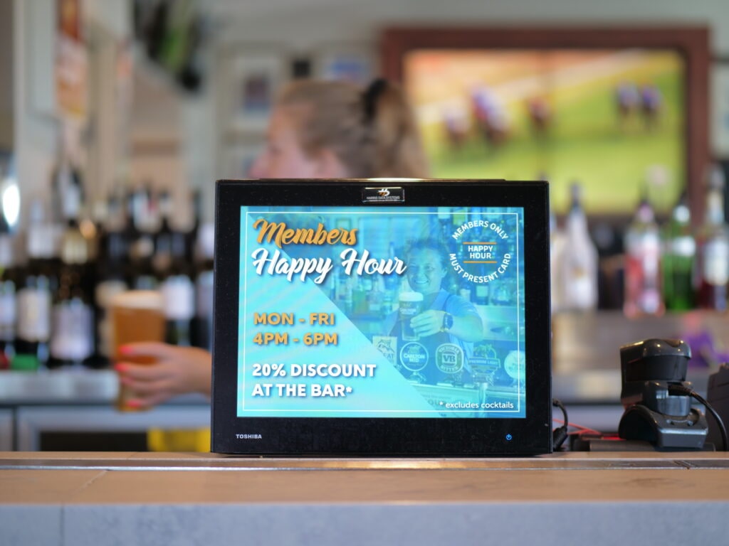 Advertising & Menu Display