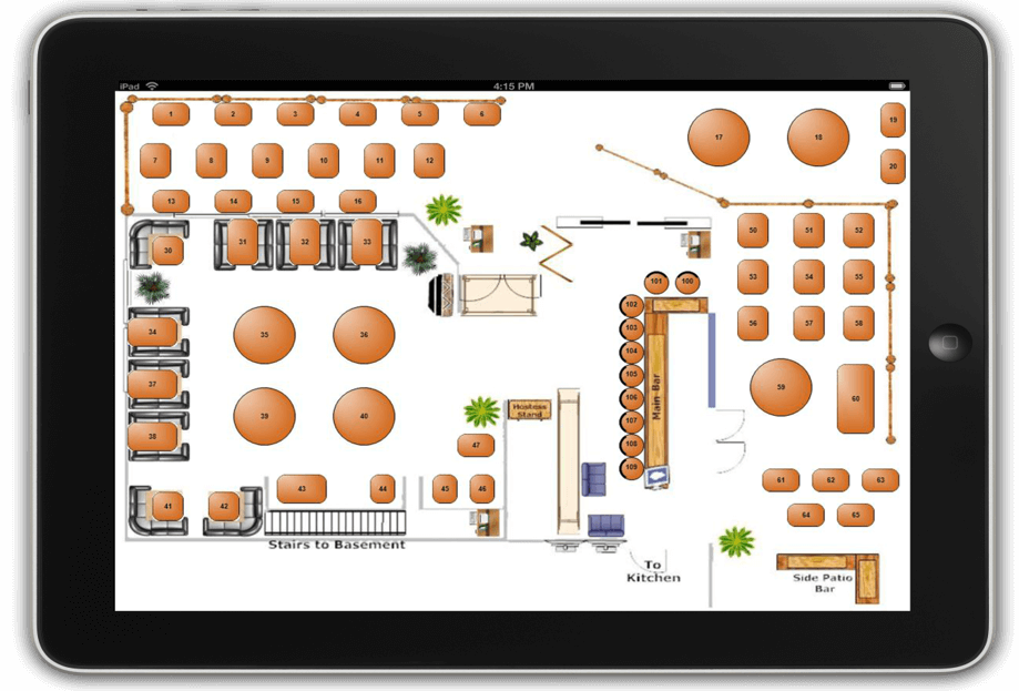 Reservation and table management image