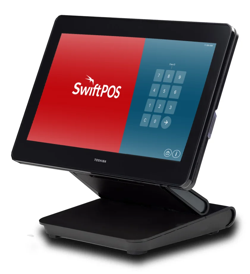 TCX 800 Swiftpos Login Screeen
